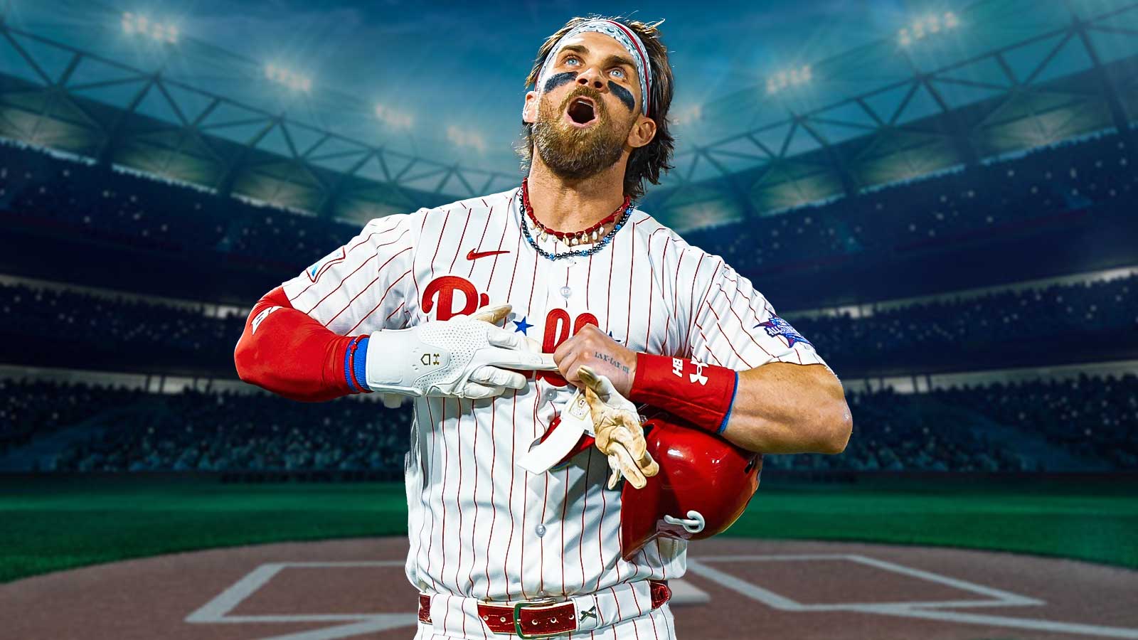 Bryce Harper Hits for the Cycle as Phillies Steamroll Mets 15-3