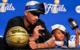 Josh Hart’s Twin Sons Stole the Show at the Knicks’ Game 5 Presser
