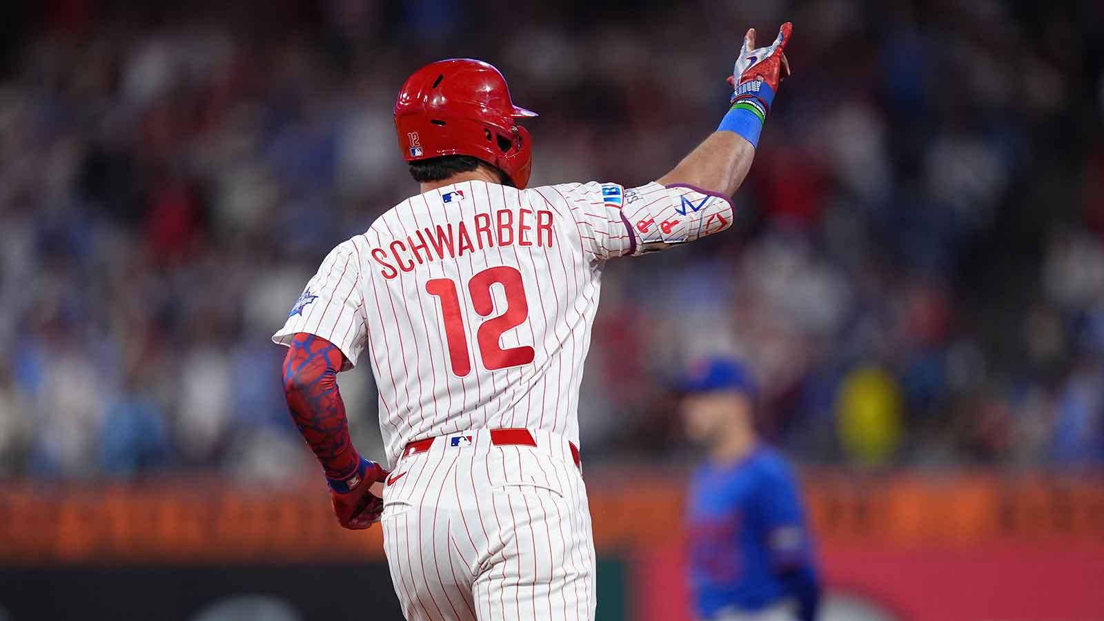 Kyle Schwarber Was Willing to Get Himself Thrown Out Just to Help Bryce Harper Hit for the Cycle