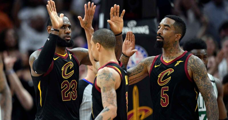 LeBron James and J.R. Smith Broke Out the Same Dance Moves From 2016 at the Cavs Reunion