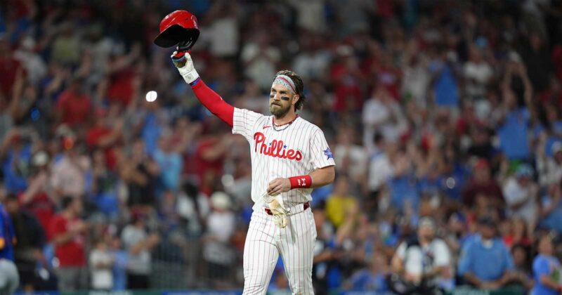 Bryce Harper Chased a Cycle at Full Speed. He Said That Was the Only Way to Get It.