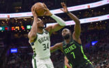 Shams Says Jaylen Brown Would Stay in Milwaukee If the Bucks Trade Giannis to Boston