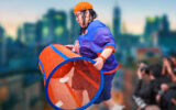 A Knicks Fan Stole a City Trash Can During the Parade and the Internet Is Not Letting It Go