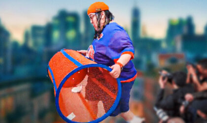 A Knicks Fan Stole a City Trash Can During the Parade and the Internet Is Not Letting It Go