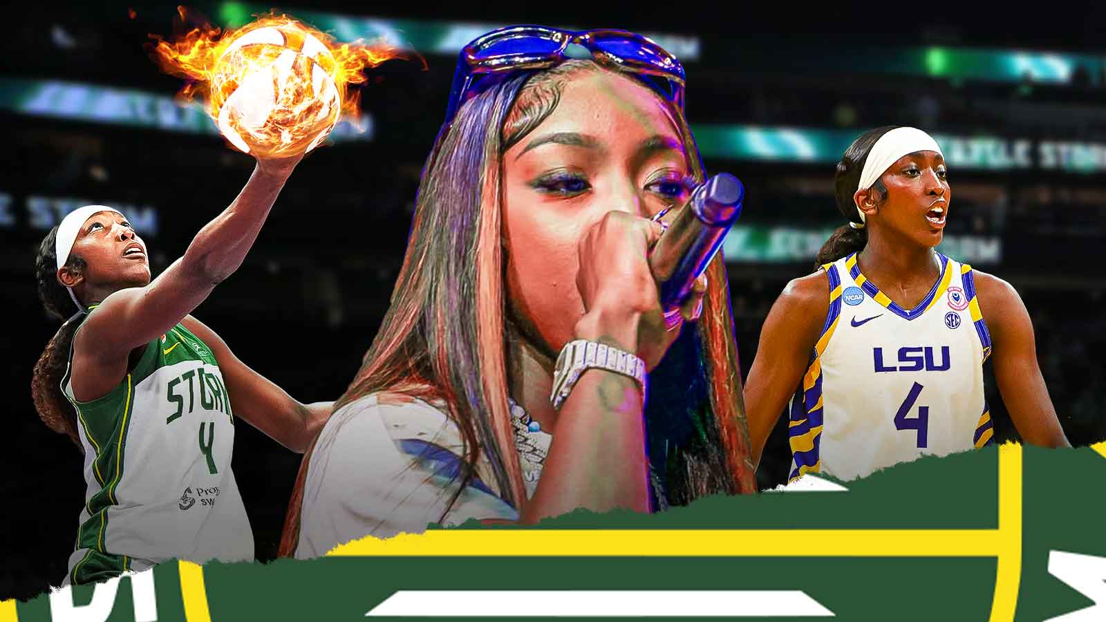 Flau’jae Johnson Is a WNBA Rookie and a Signed Rapper. Here’s How She Makes Both Work.