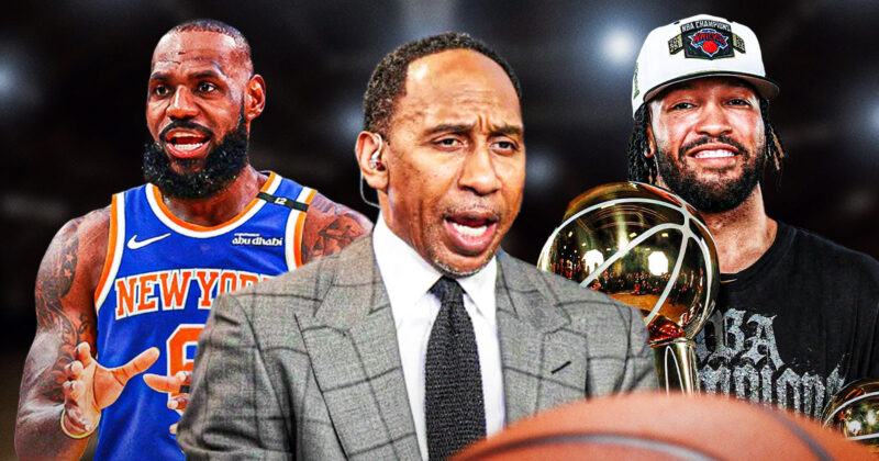 Stephen A. Smith Got So Desperate for a Knicks Title He Almost Begged LeBron James on Live TV