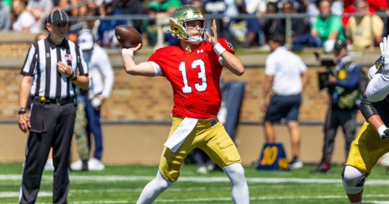 Joel Klatt Ranked CJ Carr in His Top 5 QBs. That Says Everything About Notre Dame’s Offense.