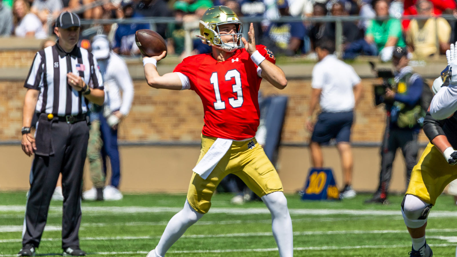 Joel Klatt Ranked CJ Carr in His Top 5 QBs. That Says Everything About Notre Dame’s Offense.