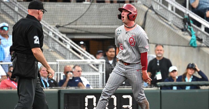 Oklahoma Baseball Wins First National Title in 31 Years With 13-2 Rout of North Carolina