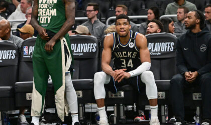 Giannis Antetokounmpo Felt His Bucks Run Was Over a Full Year Ago. Then Came Lillard and Kuzma.