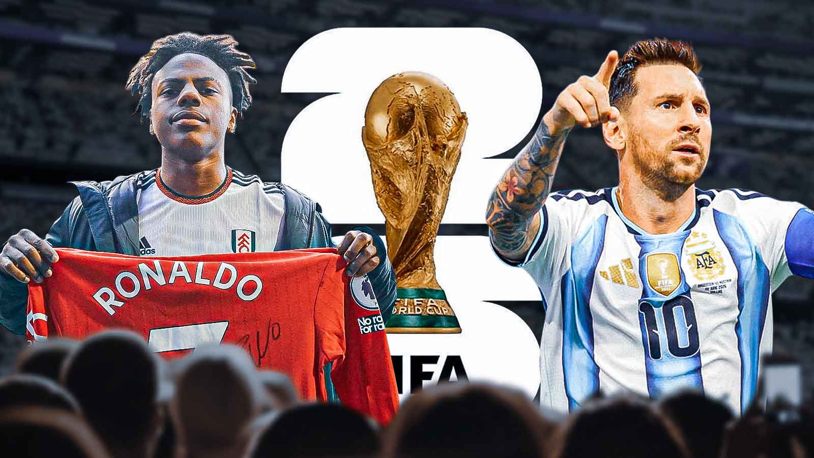 IShowSpeed Backflipped Over a Messi Miss. Then Messi Broke the World Cup Record.