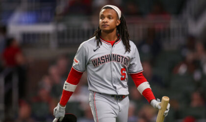 CJ Abrams a Late Scratch for Nationals vs. Phillies With Side Issue