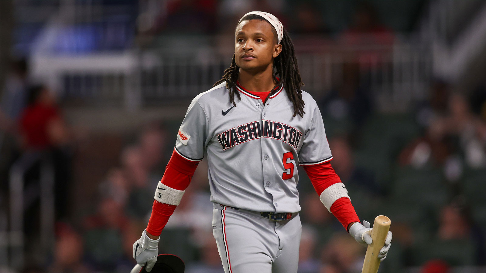 CJ Abrams a Late Scratch for Nationals vs. Phillies With Side Issue
