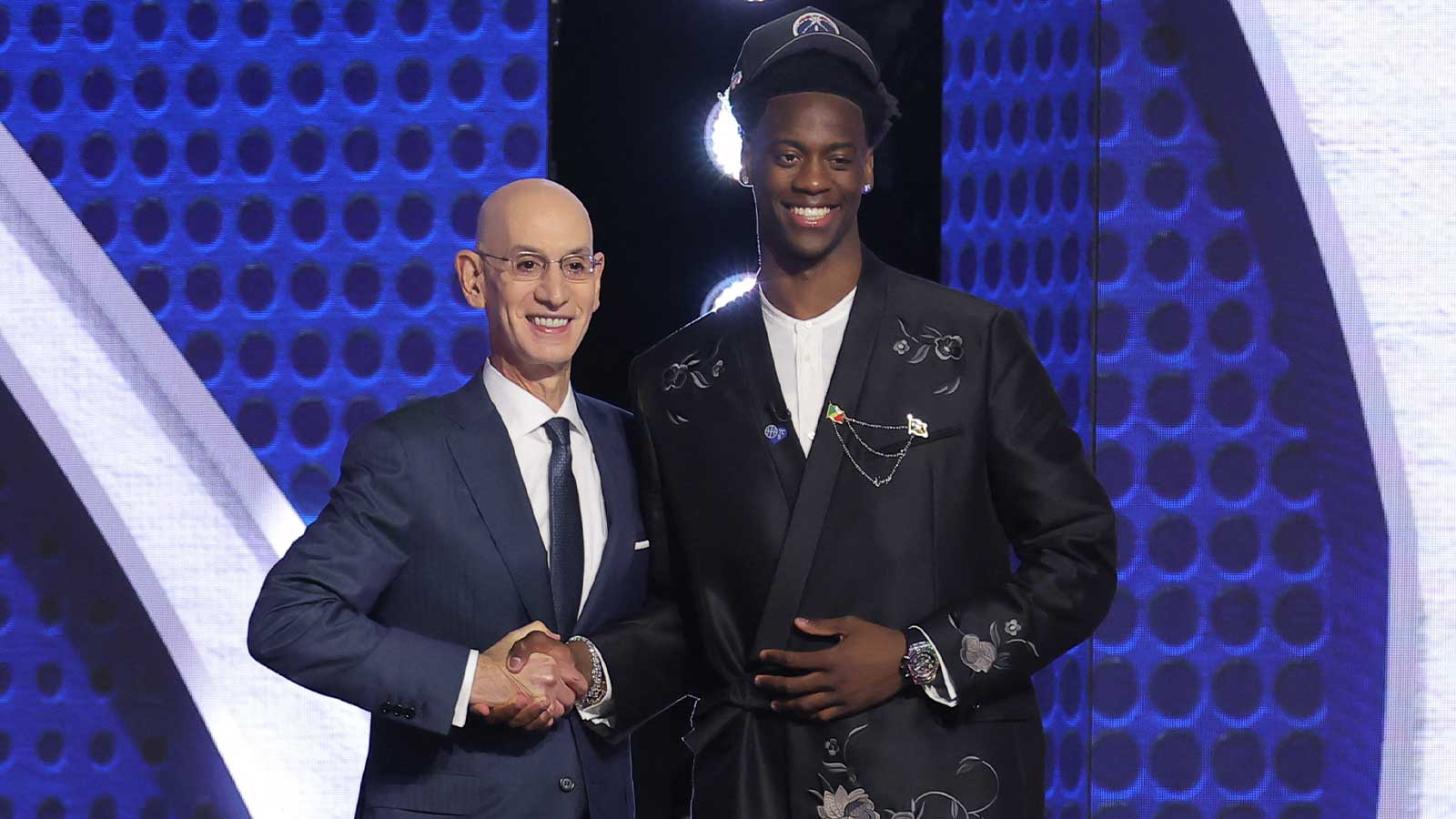 AJ Dybantsa to the Wizards at No. 1. His First Reaction Wasn’t What You’d Expect.