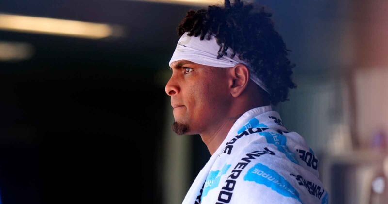 Cubs Pitcher Edward Cabrera Carted Off After Collapsing on First Base