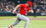 Mike Trout took live batting practice. But the Angels still won’t tell you when he’s back.