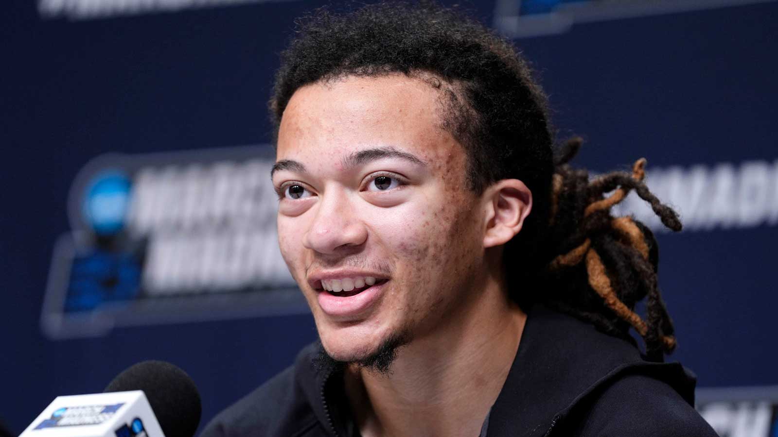 Hawks Rookie Kingston Flemings Has Two All-Star Blueprints in Mind for His Game