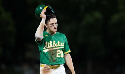 Matt Chapman’s Cleat Accidentally Ends Zack Gelof’s 24-Game Hit Streak