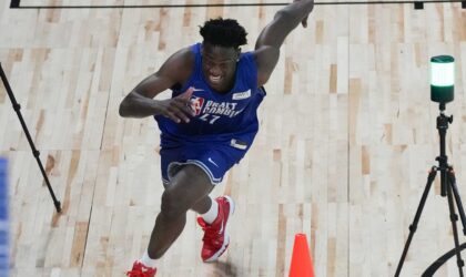 Shams says AJ Dybantsa ‘got a pretty hard workout in’ with Wizards despite claiming he didn’t