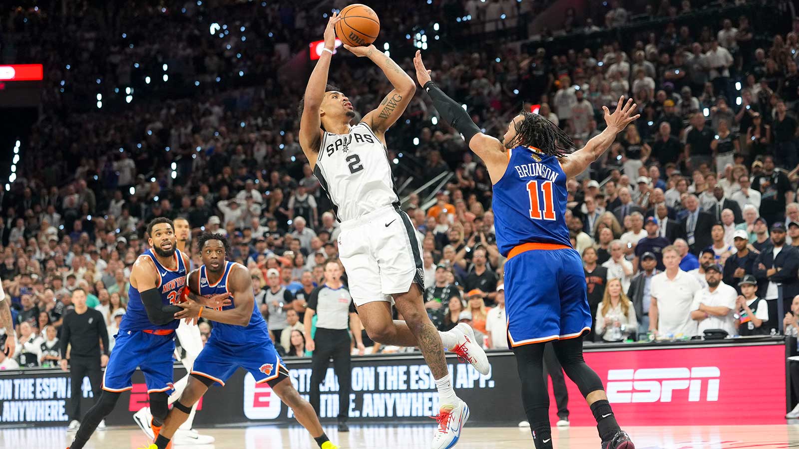 Spurs Rookie Issued a ‘Fire’ Warning After Game 2 — Here’s What It Means for Game 3