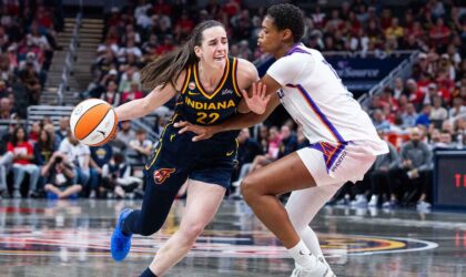 Caitlin Clark Exits Game With Back Injury After Hard Closeout