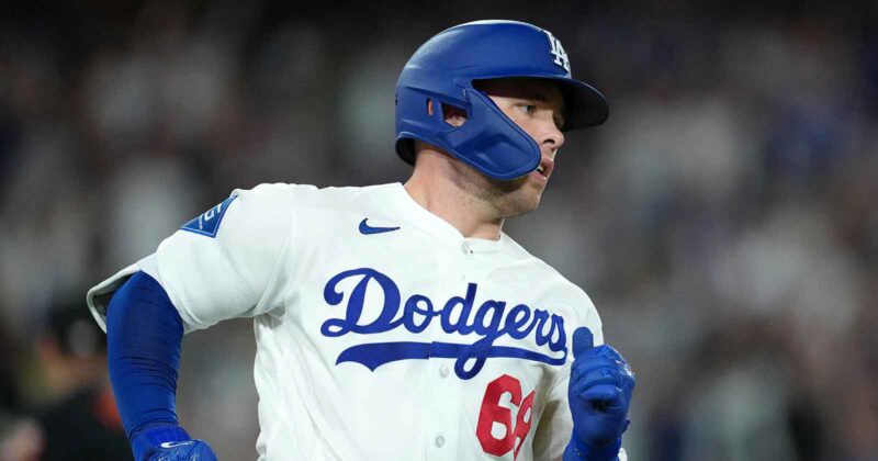 Dalton Rushing Called His Own Performance ‘Embarrassing’ After the Dodgers Swept the Twins