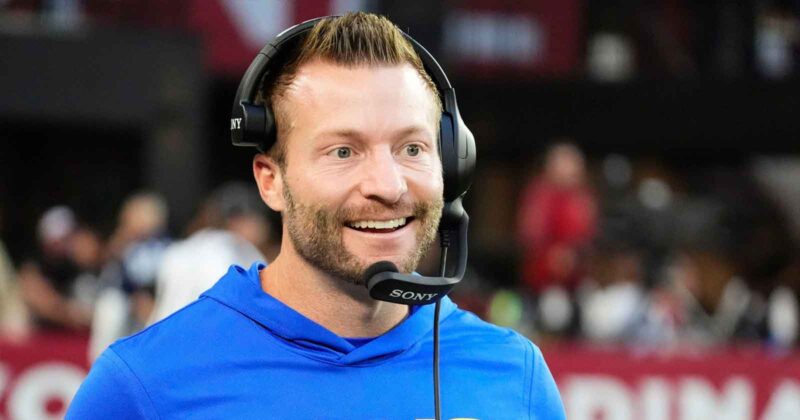 A 49ers Fan Bought Sean McVay Champagne in France. The Video Is Pure Gold.