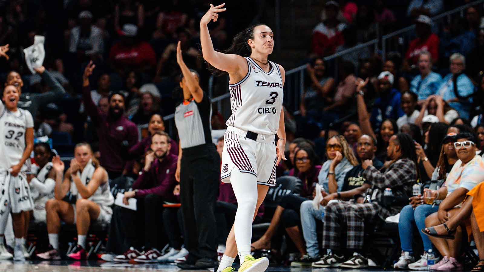 Marina Mabrey Dropped 53 Points on Her Old Team and Her Reaction Was Pure Gold