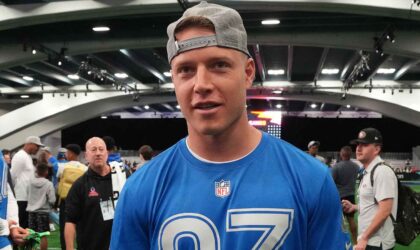 Christian McCaffrey’s Latest Workout Photos Have 49ers Fans Ready to Run Through a Wall