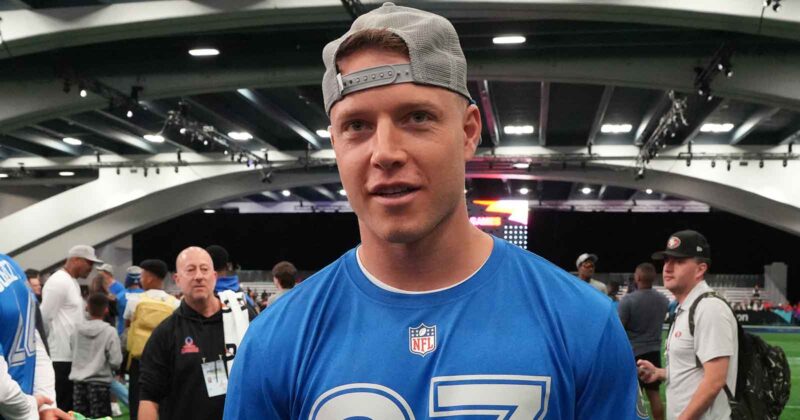 Christian McCaffrey’s Latest Workout Photos Have 49ers Fans Ready to Run Through a Wall