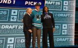 Verhoeff at No. 9? The Sharks just pulled off a draft night heist.