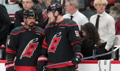 Hurricanes GM Eric Tulsky lays out recovery timelines for Seth Jarvis and Eric Robinson after surgery