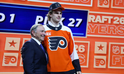 Flyers GM Danny Briere Gets Blunt About Why They Drafted a 6-Foot-7 Defender