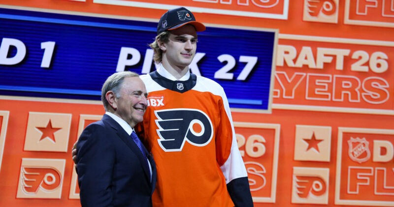 Flyers GM Danny Briere Gets Blunt About Why They Drafted a 6-Foot-7 Defender