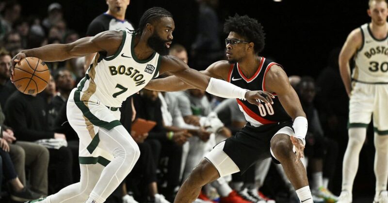 Trail Blazers Draw a Red Line Around Deni Avdija in Any Jaylen Brown Talks