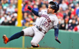Astros’ Jose Altuve Leaves Tigers Game After Awkward Collision at Second Base