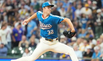 Brewers Ace Thinks 108 MPH Is Possible After Hitting 105.5 Against the Cubs