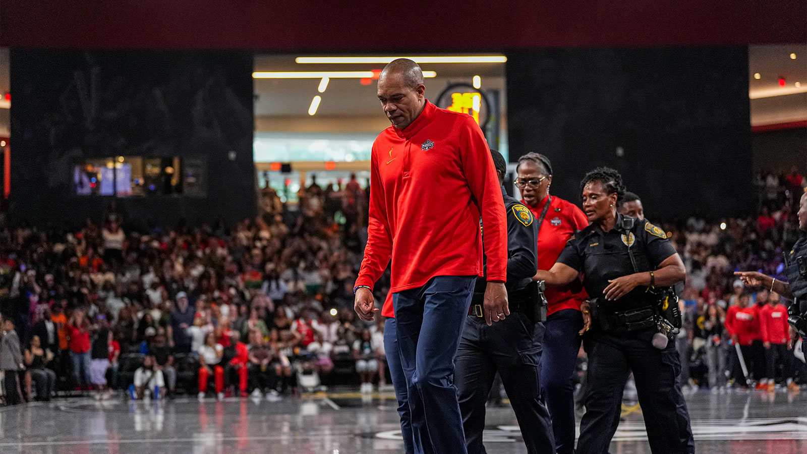 Mystics Coach Escorted Off Court by Police — One Moment Triggered the Meltdown