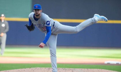 David Peterson’s First Pitch as a Cub Went Exactly the Wrong Way
