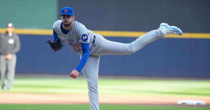 David Peterson’s First Pitch as a Cub Went Exactly the Wrong Way