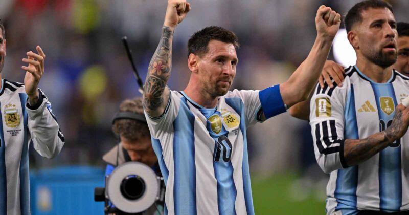 Lionel Messi Bent in a Free Kick That Made Jordan Look Helpless. Argentina Is Rolling.