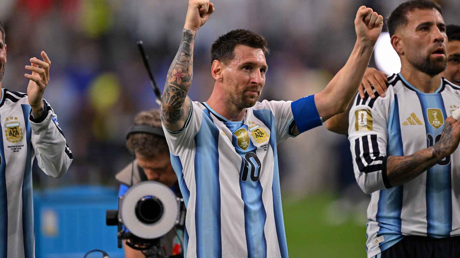 Lionel Messi Bent in a Free Kick That Made Jordan Look Helpless. Argentina Is Rolling.