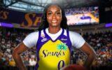 WNBA Rookie Ta’Niya Latson Is Learning a New Position on the Fly. The Minutes Will Come.