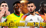 Brazil, Germany, and the Netherlands Face Win-or-Go-Home Tests on Sunday