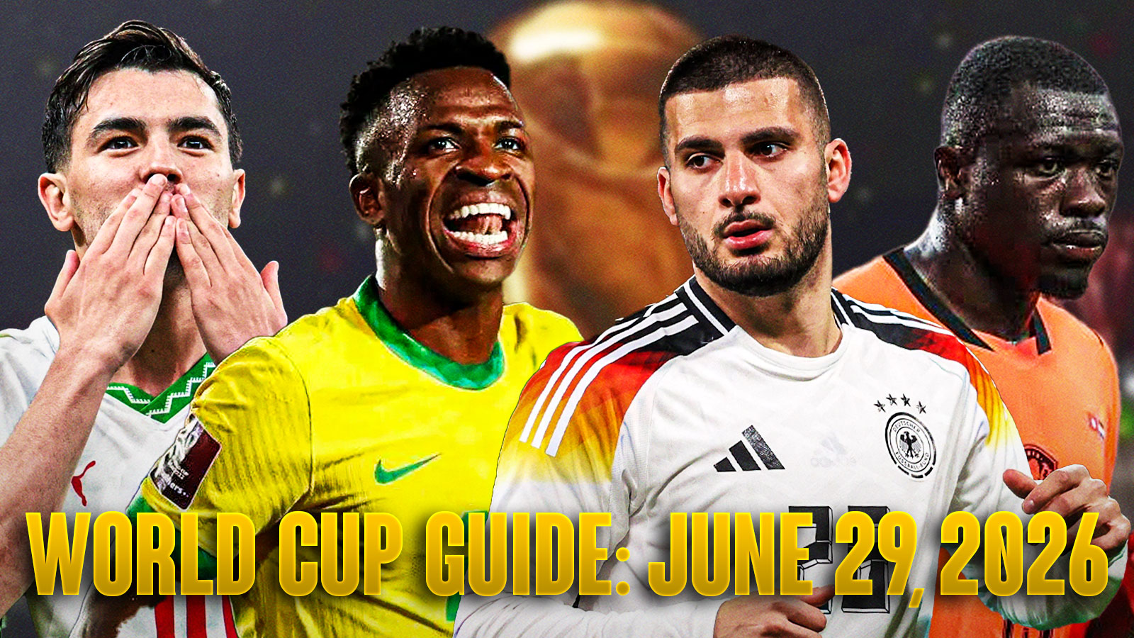 Brazil, Germany, and the Netherlands Face Win-or-Go-Home Tests on Sunday