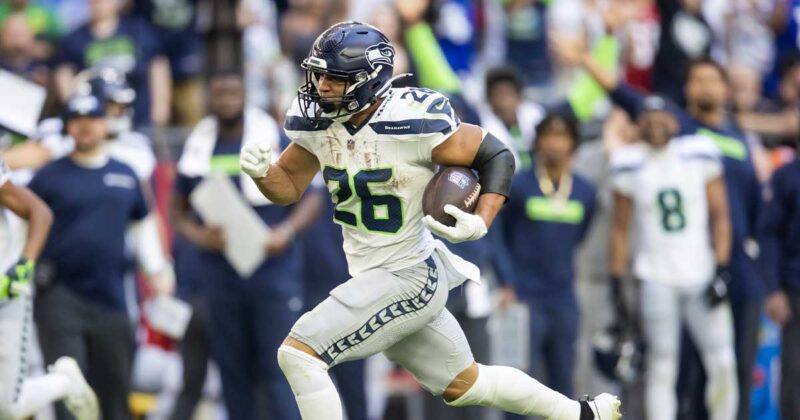 Seahawks Backfield Looks Deep With Charbonnet Healing and a Rookie Turning Heads