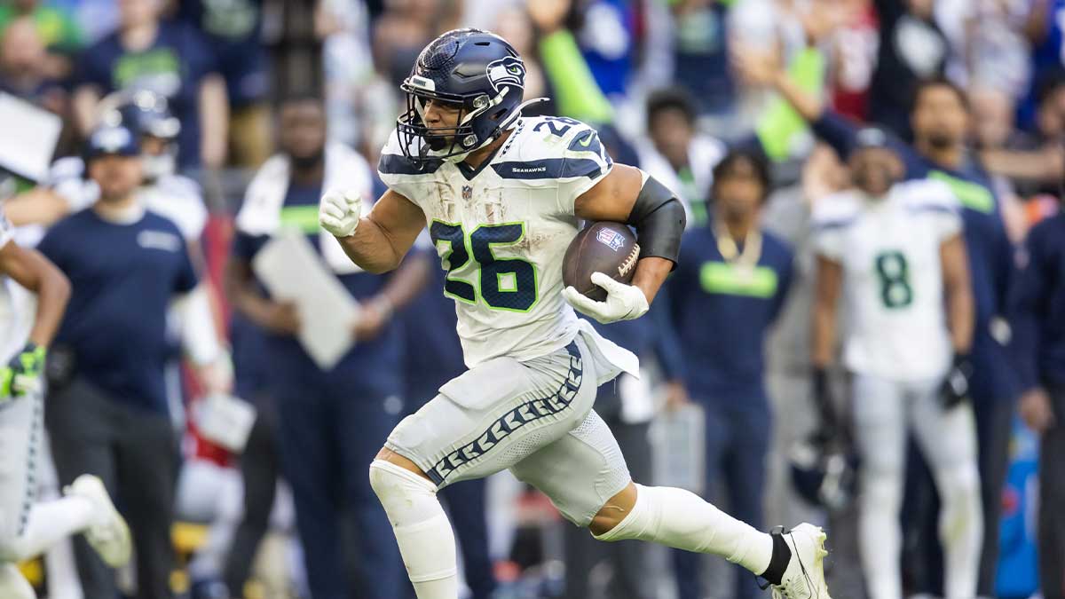 Seahawks Backfield Looks Deep With Charbonnet Healing and a Rookie Turning Heads