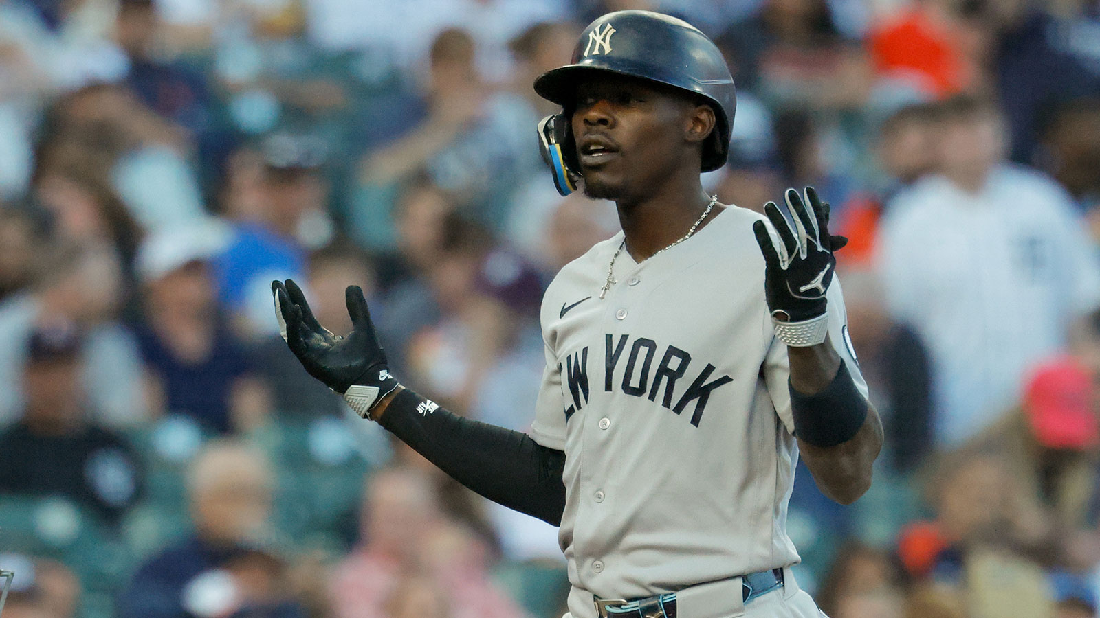 Luis Arraez Could Fix the Yankees’ Biggest Flaw. It Might Cost Them Jazz Chisholm Jr.