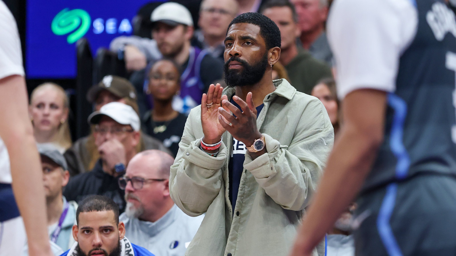 Kyrie Irving’s return from ACL has Dusty May leaning on him like a co-coach in Dallas