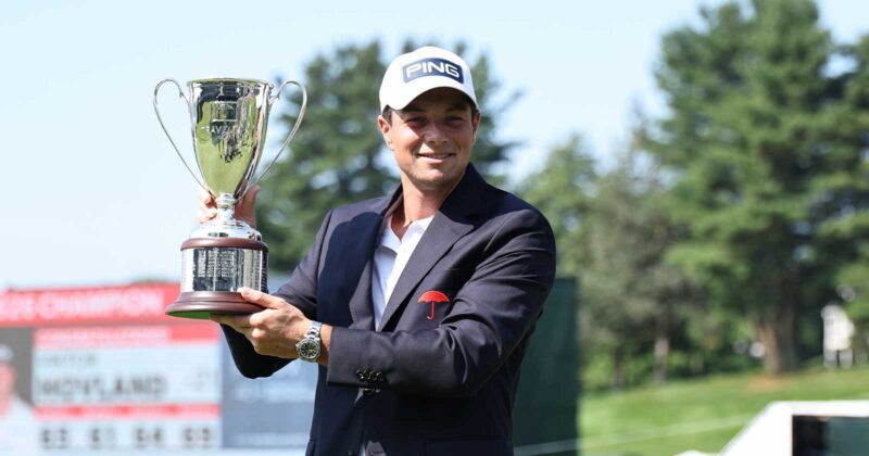Viktor Hovland Viking Rowed His Way to a Travelers Win and Norway Fans Went Wild